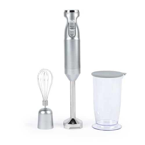 Salter Aspen Blender NutriPro 1000W, Mixeur Personnel Compact, Hachoir, Broyeur et Blender pour Smoothies, Récipients 1L et 800ml, Couvercle Bec Verseur, Lame en Acier Inoxydable Amovible, Sans BPA