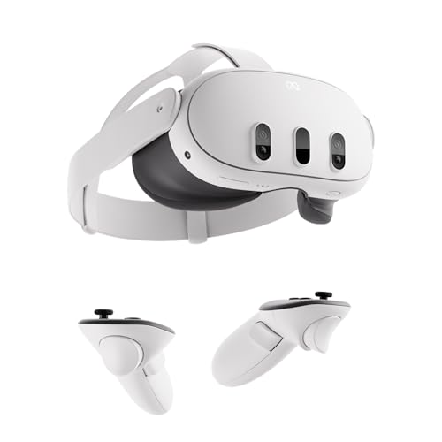 Meta Quest 3 512 Go – Le plus puissant des Quest – Expériences de réalité mixte ultimes – Casque tout-en-un avec manettes, résolution 4K + affichage Infinite Display