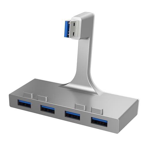SABRENT Hub USB, Data Hub 4 Ports, Adaptateur USB 3.2 pour iMac (2012 et Plus Tard) multiport USB, exclusivement conçu pour l'iMac avec Une Seule pièce Mince (HB-IMCU)