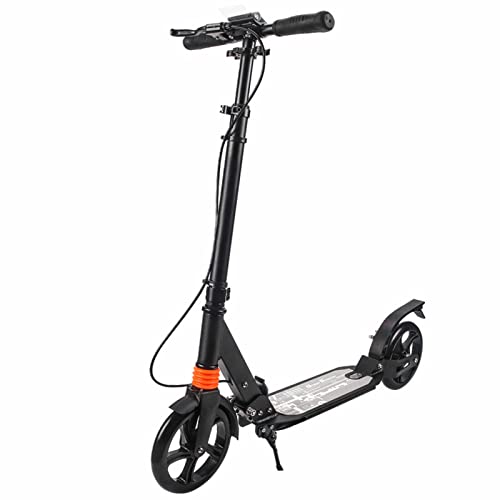 Trottinette de Ville, Trottinette Pliable (avec Frein à Main), Trottinette pour Adultes, Trottinette à pédale, Trottinette pour Enfants et Adultes, Plis réglables en Hauteur.