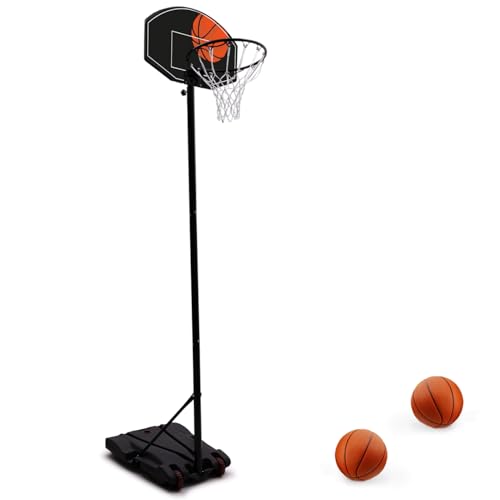 IDMarket - Panier de Basket sur Pied Hauteur réglable 240 à 305 cm
