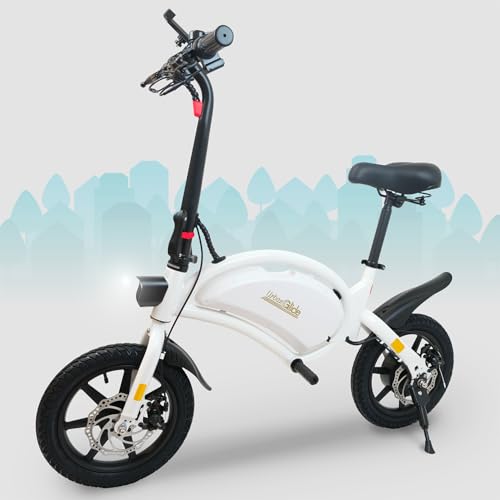 UrbanGlide Draisienne e-Bike 140 White - Roues 14'' - 250W - 5Ah