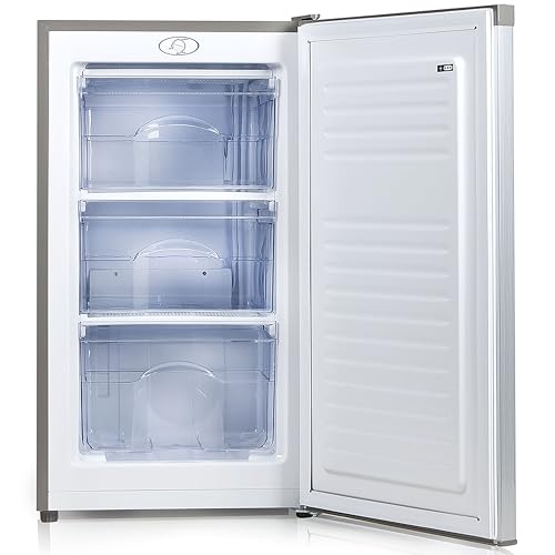 PRIMO PR149DV Congélateur Table Top - 64L - Argent - Comptoir, Réversible - Freezer