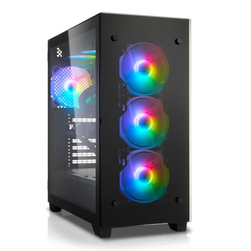 Memory PC Gamer PC Ryzen 7 5700X 8X 4.6 GHz, 32 Go DDR4 RAM, 1TB M.2 SSD, RTX 4060 8Go, Win 11 Pro