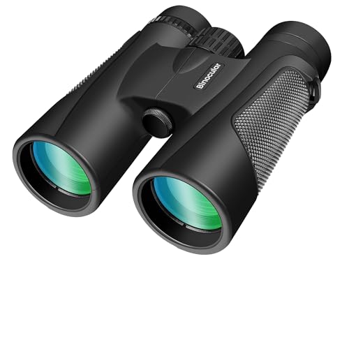 25X60 Jumelles pour Adultes Puissante avec BAK4 Prism FMC Lentille Jumelle Adultes Grande Oculaire Compact Antibuée et Etanche pour Chasse en Plein air Concerts Voyage Observation des Oiseaux