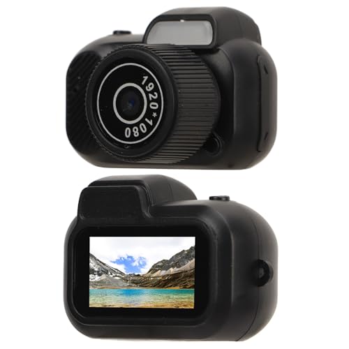 Mini Caméra Porte-clés, Mini Enregistreur Vidéo 1080P, avec écran de 0,96 Pouces, Petit Porte-clés pour Appareil Photo, Appareil Photo Miniature pour Enfants, étudiants