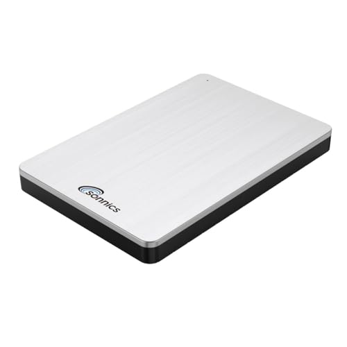 Sonnics 500 GO Gris foncé Disque Dur Externe Portable USB 3.0 Super Rapide Vitesse de Transfert pour Une Utilisation avec Un PC Windows, Apple Mac, Xbox One et PS4