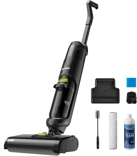 EUREKA NEW400 Gen2 Aspirateur Laveur sans Fil Léger Sec et Humide, Autonettoyant, Réservoir d'Eau de Grande Capacité, Aspire et Lave en Même Temps, Longue Autonomie, Autopropulsion, pour Sols Durs