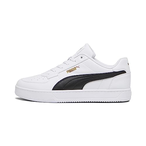 PUMA Unisex Caven 2.0 Baskets, Puma White Puma Black Gold, 43 EU