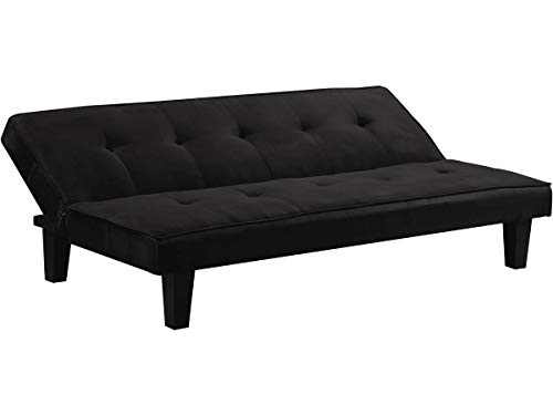 Habitat et Jardin - CANAPÉ CLIC-CLAC John - 179 x 91 x 79 cm - 3 Places - Noir