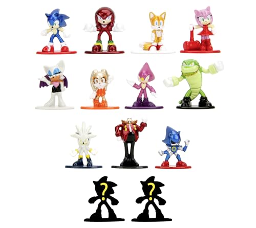 Jada - Figurines Metal - Assortiment Sonic - 13 Modèles Différents - 253251047