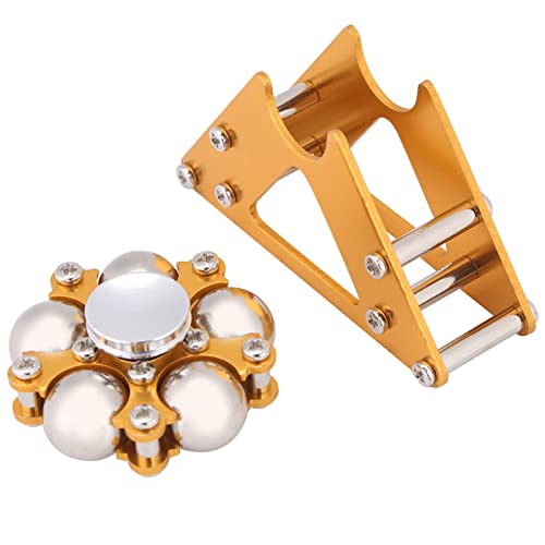 Gyro de Roue en Alliage en Aluminium avec Trépied Stress Relief Hand Toy pour Enfants Adulte