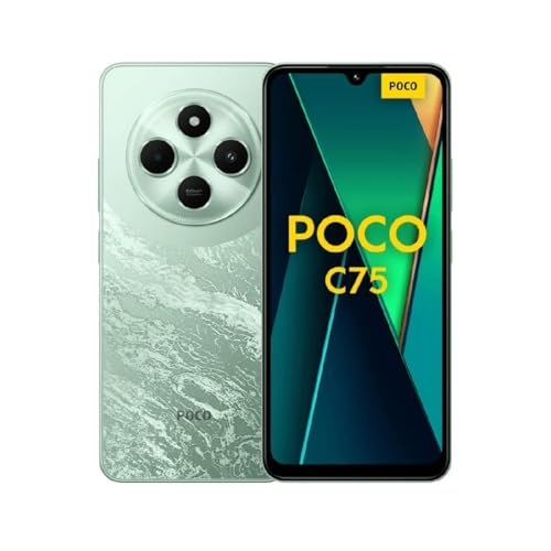 Xiaomi POCO C75, 17,5 cm (6.88"), 1640 x 720 Pixel, 6 GB, 128 GB, 50 MP, Gr?n