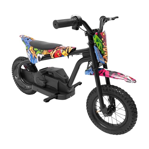 Moto Electrique pour Enfants, 150W Draisienne électrique, Charge Maximale 65 kg, Mode de Vitesse 8/12KM/H, Elektro Motorrad pour Enfants à partir de 6 Ans