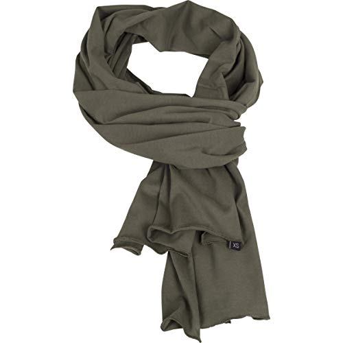Build Your Brand Jersey Scarf Echarpe, Olive, Taille Unique Unisexe Adulte