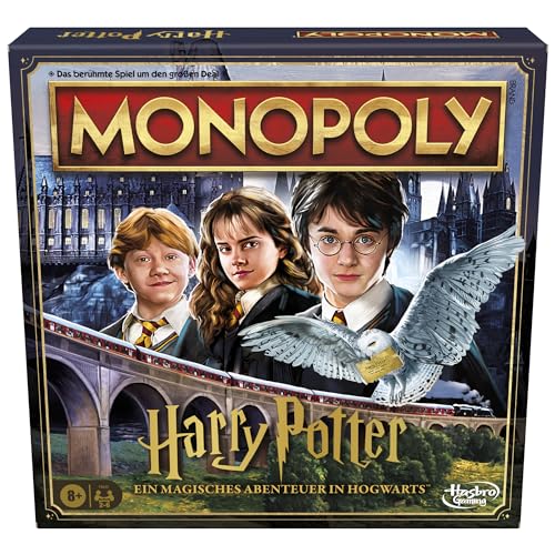 Hasbro Jeu Monopoly Harry Potter, Le Jeu de société Classique en édition Magique, pour Les Enfants à partir de 8 Ans, pour Les Fans de Magie