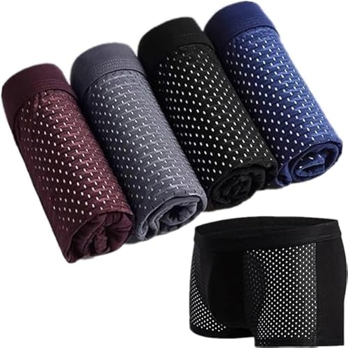 KKPW en Fibre de Bambou en Bambou Cool sous-vêtements Box Hero sous-vêtements 4 pièces
