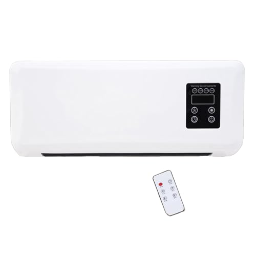 Climatiseur Et Chauffage Muraux（Pas D'air Froid, Seulement De L'air Normal Et De L'air Chaud）, Climatiseur Portable Avec Télécommande - Climatiseur Intelligent Ventilateu Sans Conduit Pour Chambre