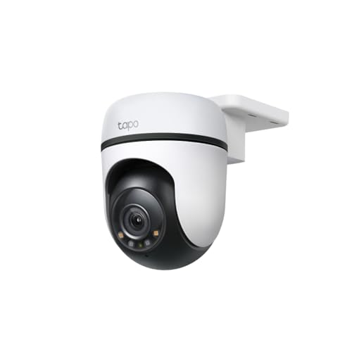 Tapo C500 Caméra Surveillance WiFi extérieur 360° 1080p, Vision Nocturne, Notifications en Temps réel, Détection de Personne, Suivi de Mouvement, Étanche IP65,Compatible avec Alexa