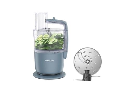 Robot multifonction KENWOOD FDP22.000GY - 1 vitesse + Pulse - 650W - Bol 1,3L + accessoires