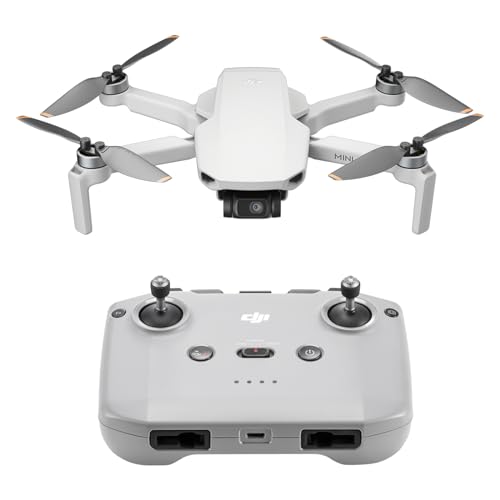 DJI Mini 4K, Drone Caméra 4K UHD, Moins de 249 g, Stabilisation de la Nacelle à 3 Axes, Transmission Vidéo sur 10 km, Retour Auto, Résistance au Vent, Temps de Vol max. de 31 min, C0, QuickShots
