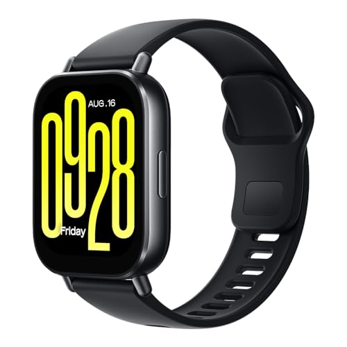 Xiaomi Redmi Watch 5 Active - Écran LCD 2,0", 18 Jours d'Autonomie, Appels Bluetooth, Étanche 5ATM, Suivi Santé (Cardiaque, SPO₂, Sommeil), Garantie 2 Ans (Noir)