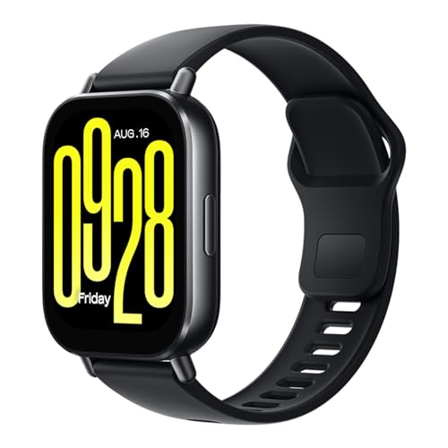 XIAOMI Redmi Watch 5 Active – Montre connectée Fitness, écran LCD 2", 18j autonomie, appels Bluetooth, 140+ Modes Sport, Suivi du Sommeil, 5ATM, GPS, Android & iOS, Noir