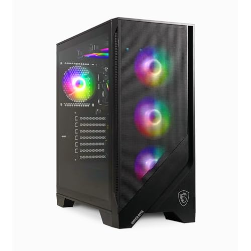 HYPER BYTE® Basic Gaming PC - High End 4K - Komputer z AMD Ryzen 7 5700G z 4.6 GHz | Radeon Vega 8 | 32GB DDR4 RAM | 1TB SSD | Silent Water Cooling | Gamer Tower Desktop | WLAN | Win11 Pro
