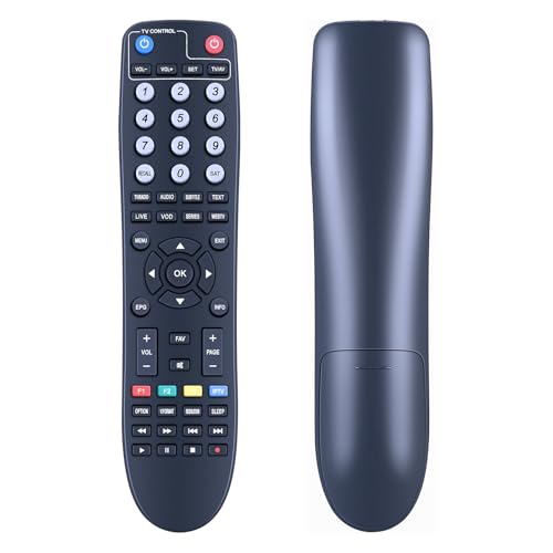 TRUCKON Télécommande de rechange pour Xsarius Sniper V | Sniper X 4K Linux OTT Media Streamer IPTV Box HDOTT265 - Linux Full HD - H.265