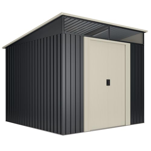 Wasabi Abri de Jardin Wasabi Stark 5.60 m2 - Garantie 10 Ans - 236x238x203cm