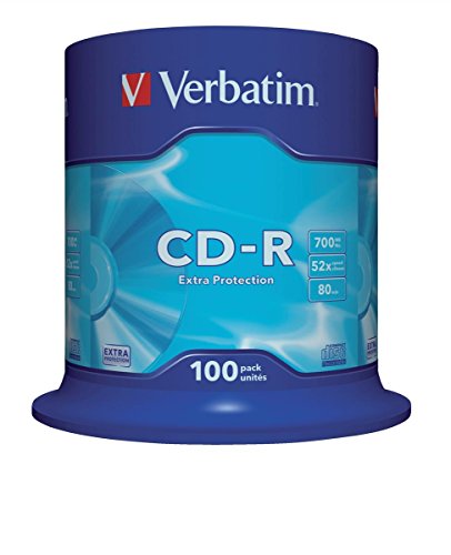 Verbatim (43411) : CD-R 52x 100-pack : Optical Media