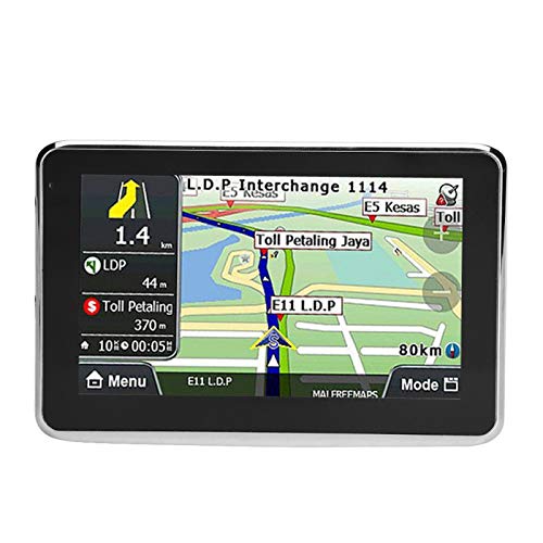Dispositif de Navigation GPS Voiture Universelle 5 Pouces écran Tactile Navigateur de Voiture Navigation GPS DDR256M 8G MP3 F M Carte de l'europe 508