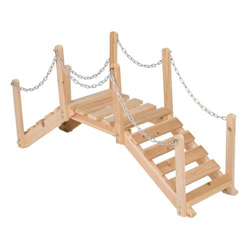 Pont de jardin Shine Company, naturel
