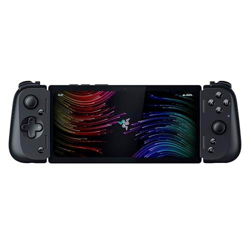 Razer Edge - Console Portable Android avec Kishi V2 Pro (Qualcomm Snapdragon G3X Gen 1, Ecran 6.8" FHD+ AMOLED 144 Hz, HyperSense Haptics, PC, Xbox et Cloud Gaming) Noir