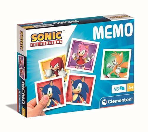 Clementoni Jouet Éducatif Memo Pocket Sonic 48 Tiles - pour Enfants 4-6 Ans, Fabriqué en Italie, 18312