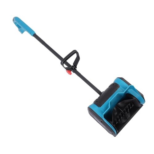 Souffleuse à Neige Alimentée par Batterie, Pelle sans Fil pour Terrasses, Patios avec Deux Poignées, Puissance de 600 W, Projette la Neige jusqu'à 6 M – Déneigement sans Effort,