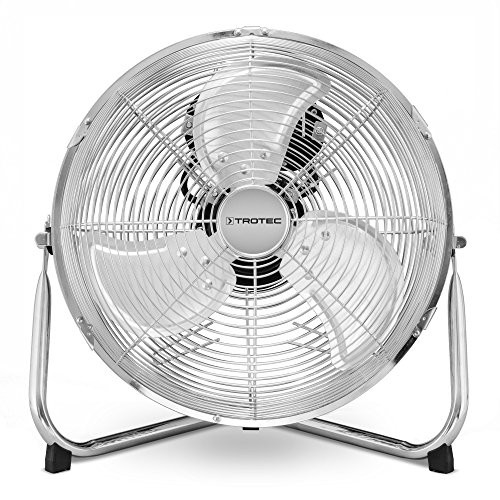 TROTEC Ventilateur de sol TVM 12 | Puissance de 37 watts | Tête du ventilateur inclinable à 100° | Diamètre des pales 30 cm